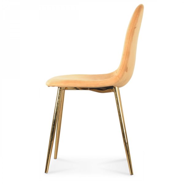 Josef chair gold feet indie velvet
